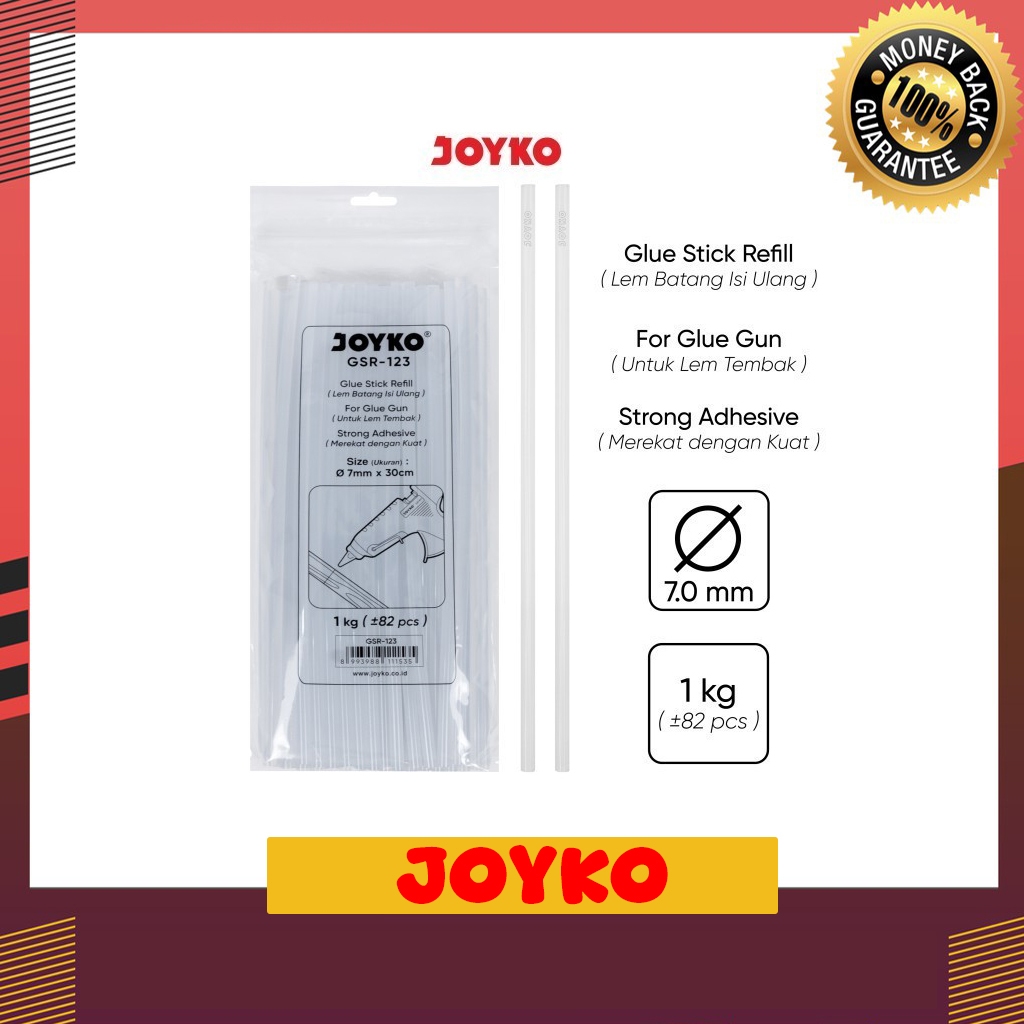 

Glue Stick Refill Lem Bakar Isi Lem Tembak Joyko GSR-123
