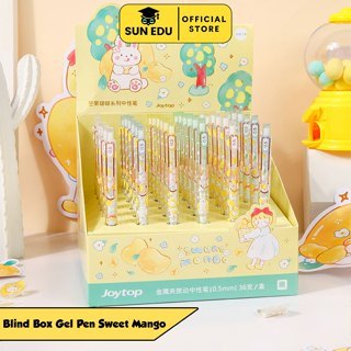 

Blind Box 1 Pcs Gel Pen Sweet Mango/ Pulpen Cute Krakter/ Pensil Catatan Lucu