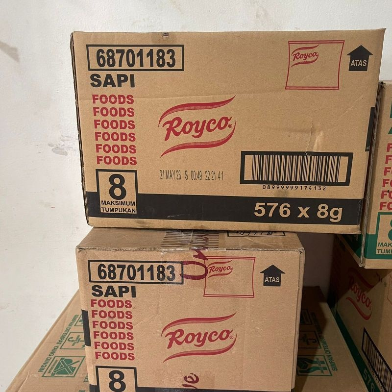 Brothoaly Royco Ayam Sapi 1 Dus Paket Hemat