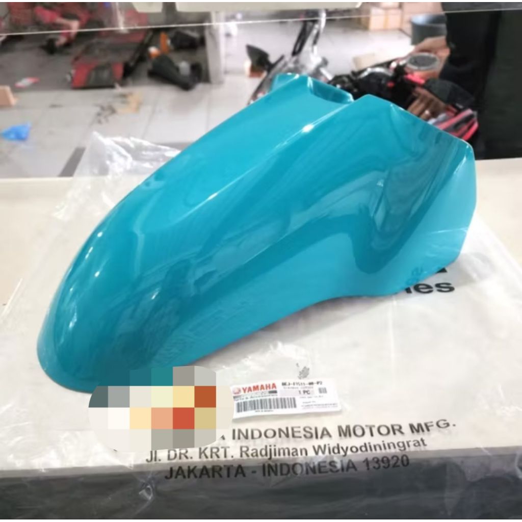 SPAKBOR DEPAN FAZZIO FAZZIO HIJAU TOSCA ASLI YAMAHA BEJ F1511 P2