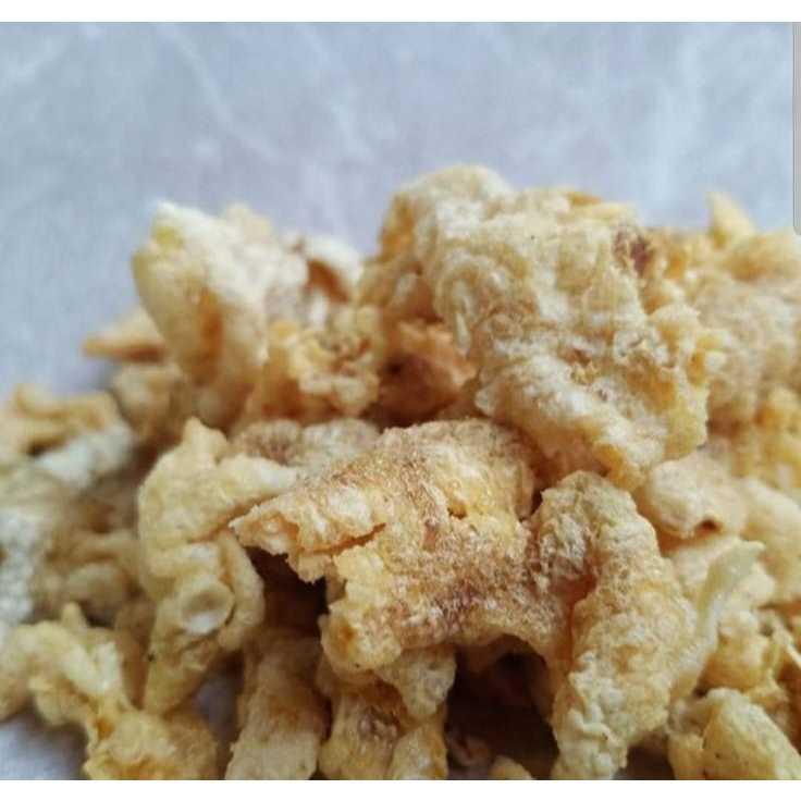 

100 GRAM KERIPIK CEKER AYAM GURIH RENYAH | KERIPIK CEKER AYAM TANPA TULANG | KERIPIK CEKER PEDAS DAUN JERUK
