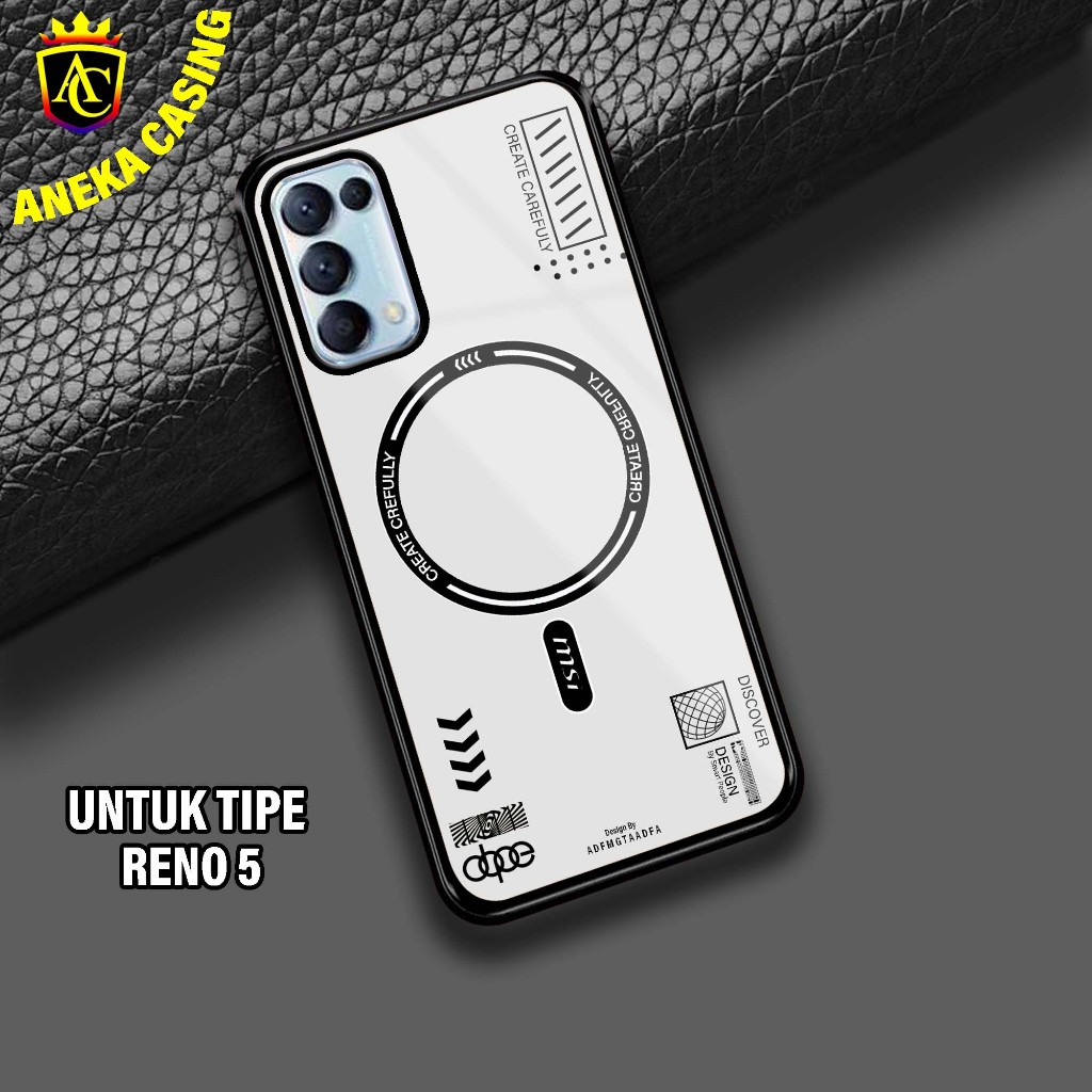 Case OPPO RENO 5 Hardcase Glossy casing Hp OPPO RENO 5 Terbaru [Motif - MOTIF 38] - Aneka Case Mengk