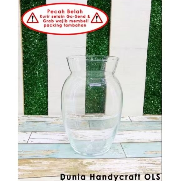 Vas / Pot Kaca Terrarium Kecil Pepe