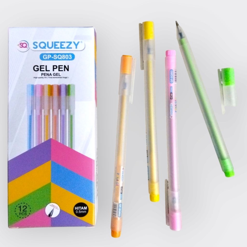 

Pen Gel Squeezy GP-SQ803 (Isi 12 pcs)