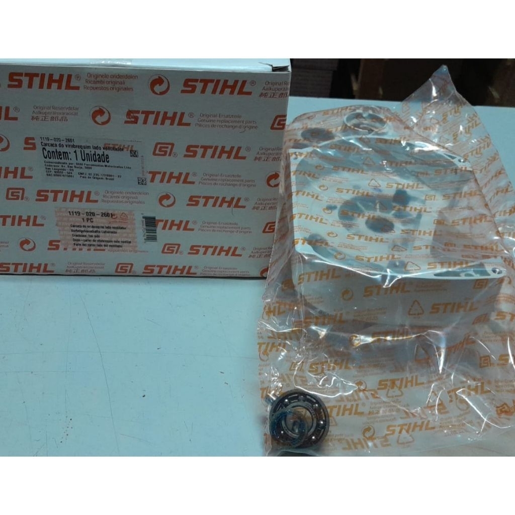 crankcase fan side body kiri chainsaw senso STIHL MS 382 STIHL ASLI ORIGINAL