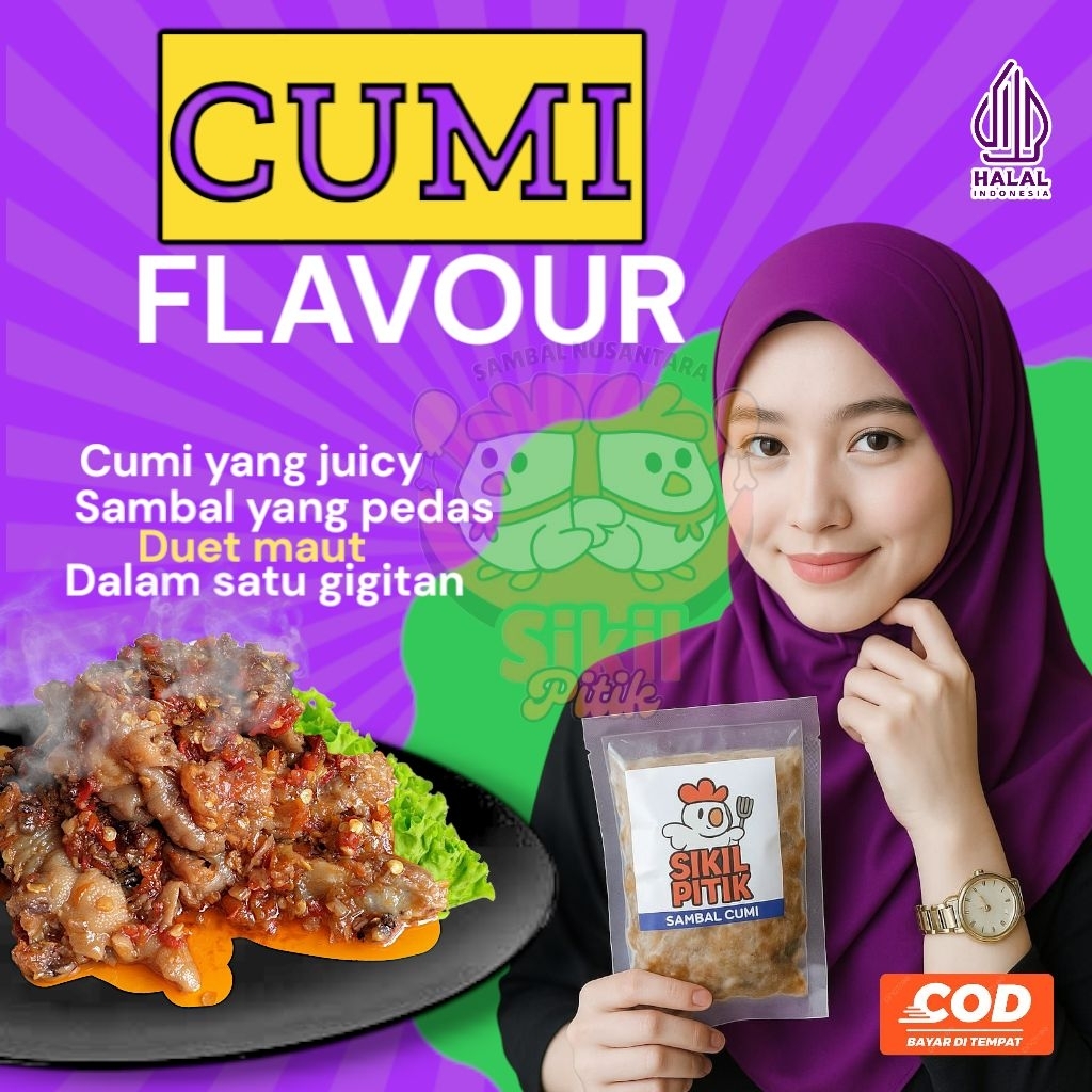 

Ceker tanpa tulang /sikil pitik varian sambel cumi 150gram
