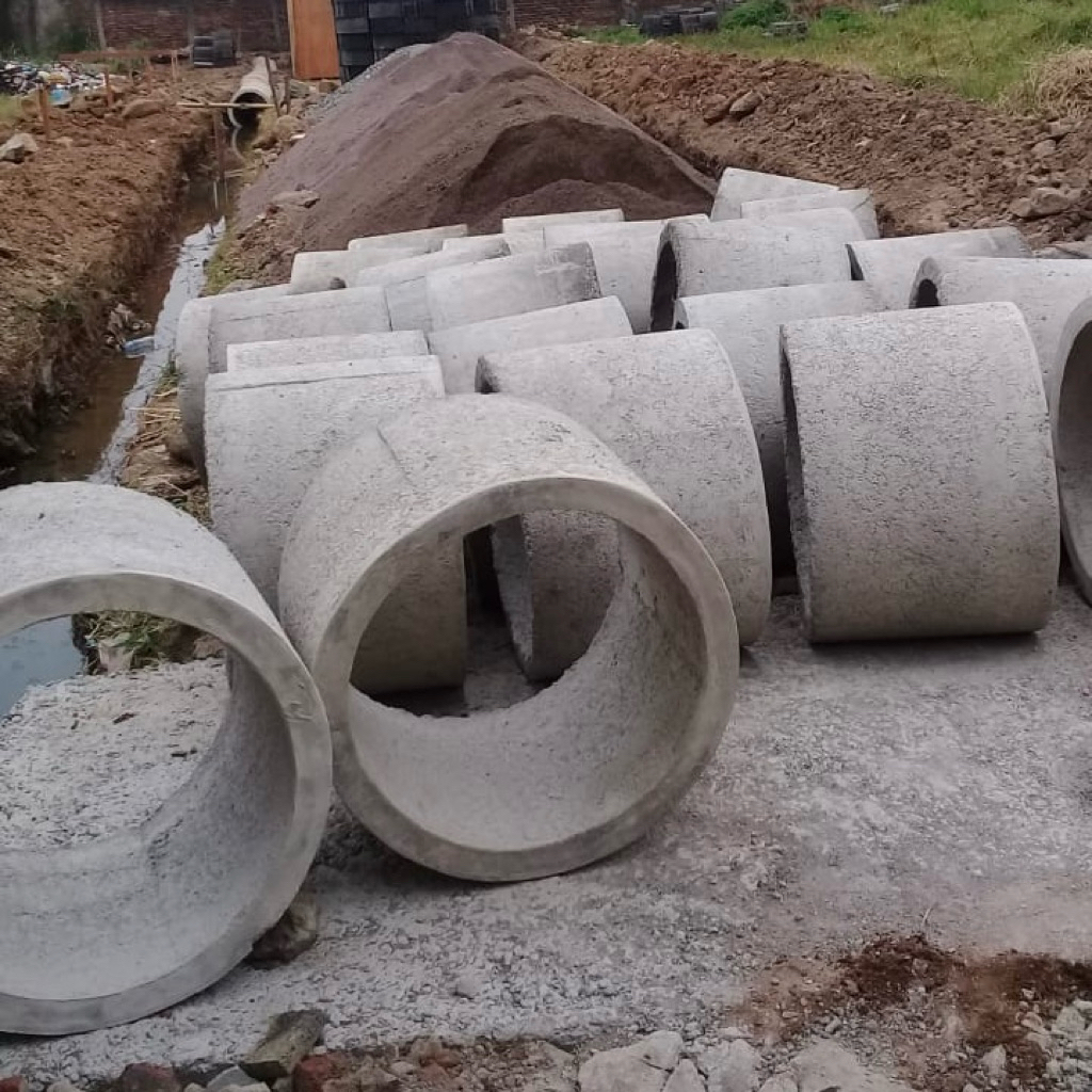 Buis Beton 80 x 50 cm Diameter 80 cm x Panjang 50 cm (Beton Cetak, Precast, Gorong-gorong)
