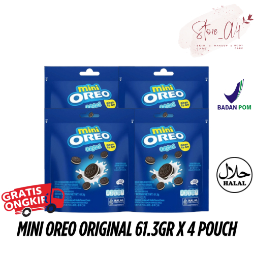 

Mini Oreo Original 61.3gr x 4 Pouch