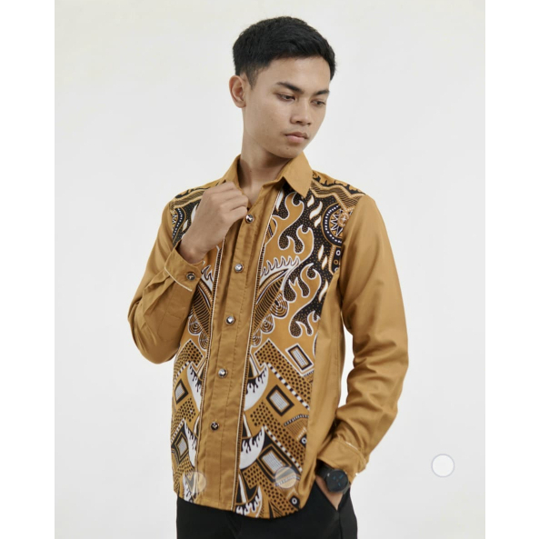 KERTABUMI BATIK GOLD HEPHA- Batik Pria Premium, Elegan dan Modern
