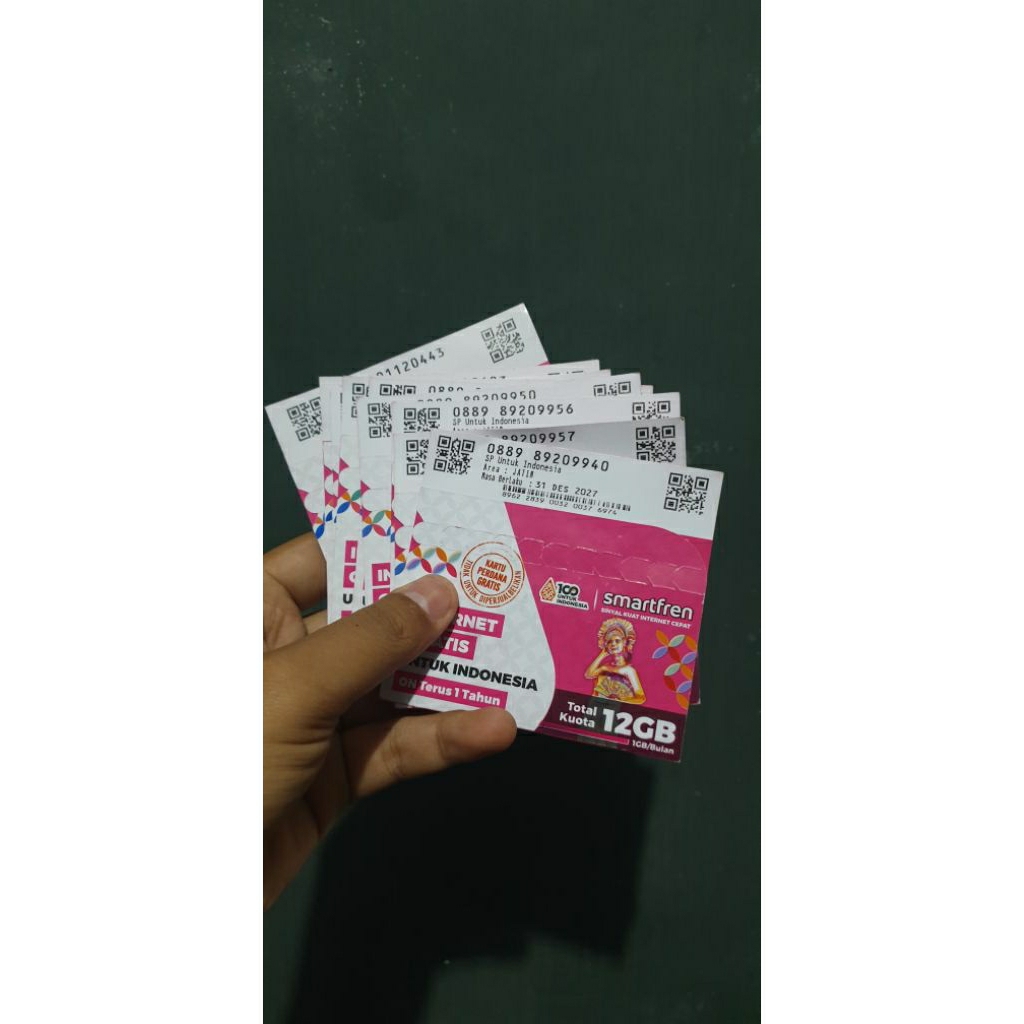 PAKET DATA SMARTFREN 12GB