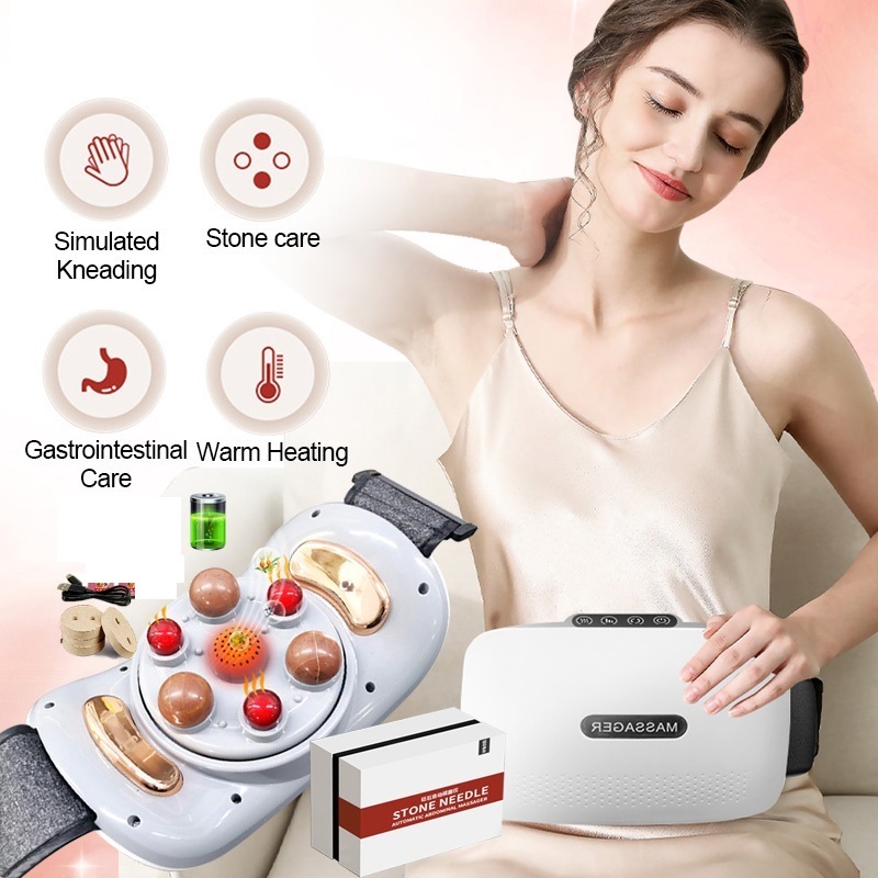 Alat Terapi Pemijat Perut, Leher, Lutut & Pinggang Fungsi Pemanas Otomatis - Promo