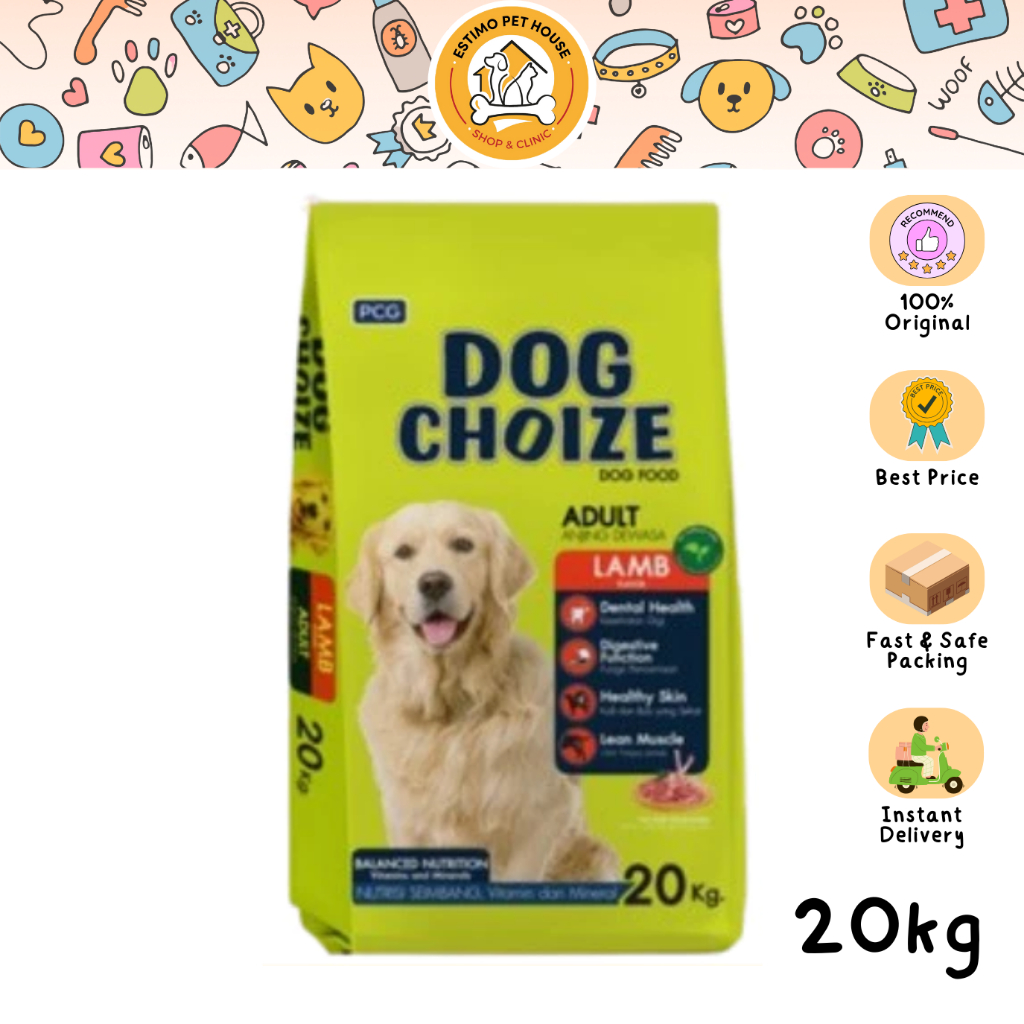 DOG CHOIZE Adult Lamb 20kg