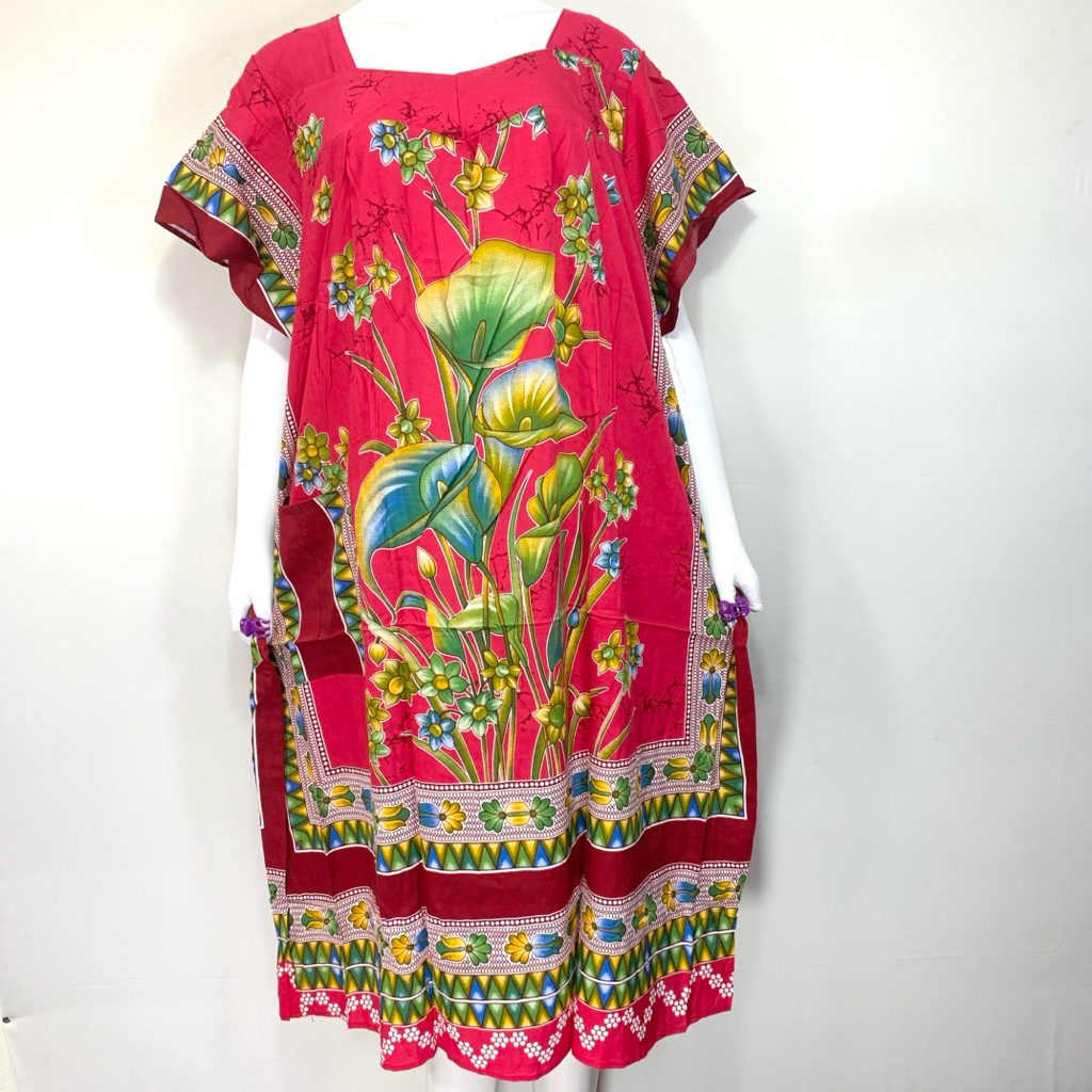 Hengky Batik - 1. LD 150 Big Size Hengky Sikak | Daster Hengky Jumbo | Daster Batik Super Jumbo