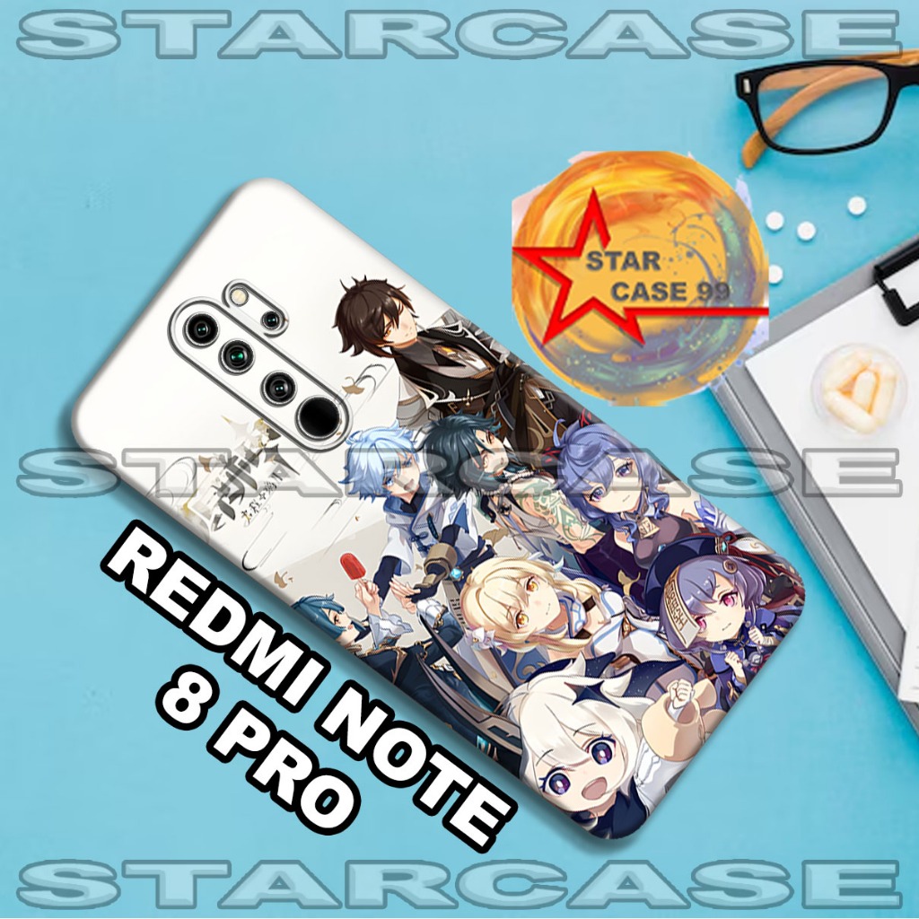 Softcase karet redmi note 8 pro/S40/Motif anime /case redmi note 8 pro/casing redmi note 8 pro