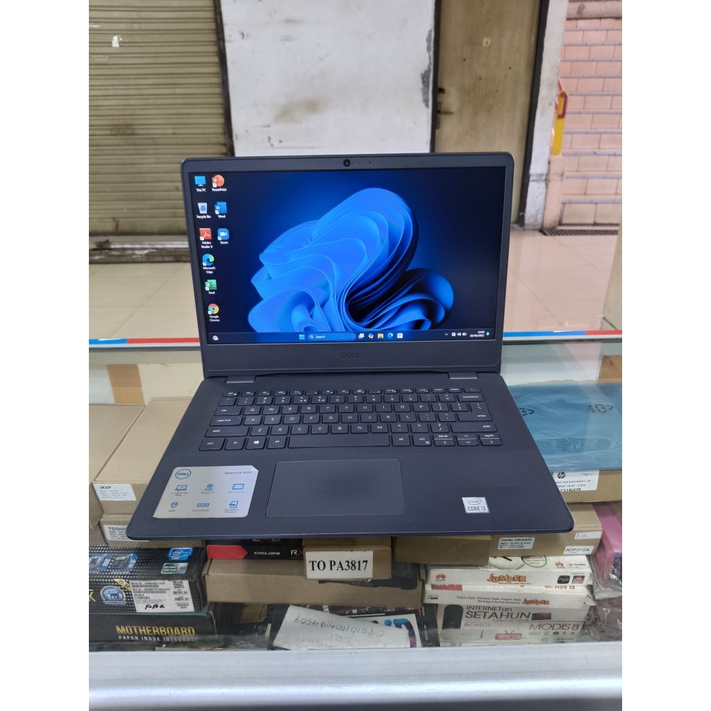 LAPTOP DELL VOSTRO 3401 CORE I3-1005g1 RAM 8 GB SSD 256 GB WIN 11 MULUS