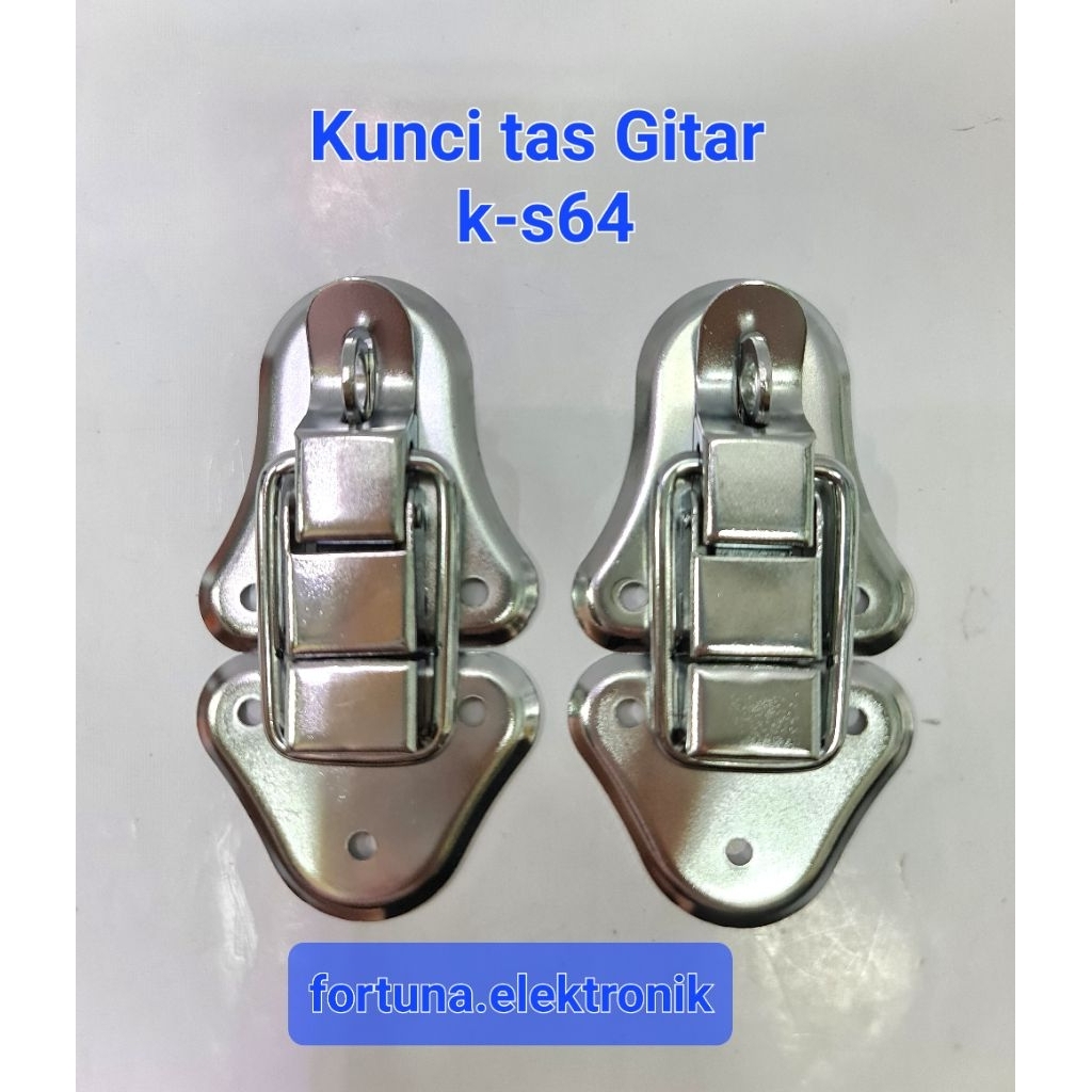 Acc box kunci Hardcase/kunci koper/kunci tas gitar atau biola (k-s64)