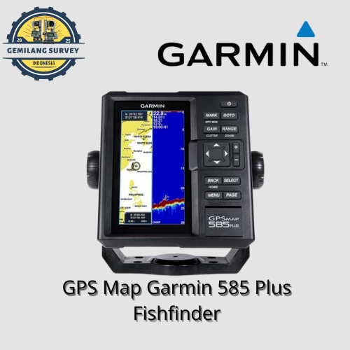 GPS Map Garmin 585 Plus Fishfinder Garansi Resmi TAM 2 Tahun