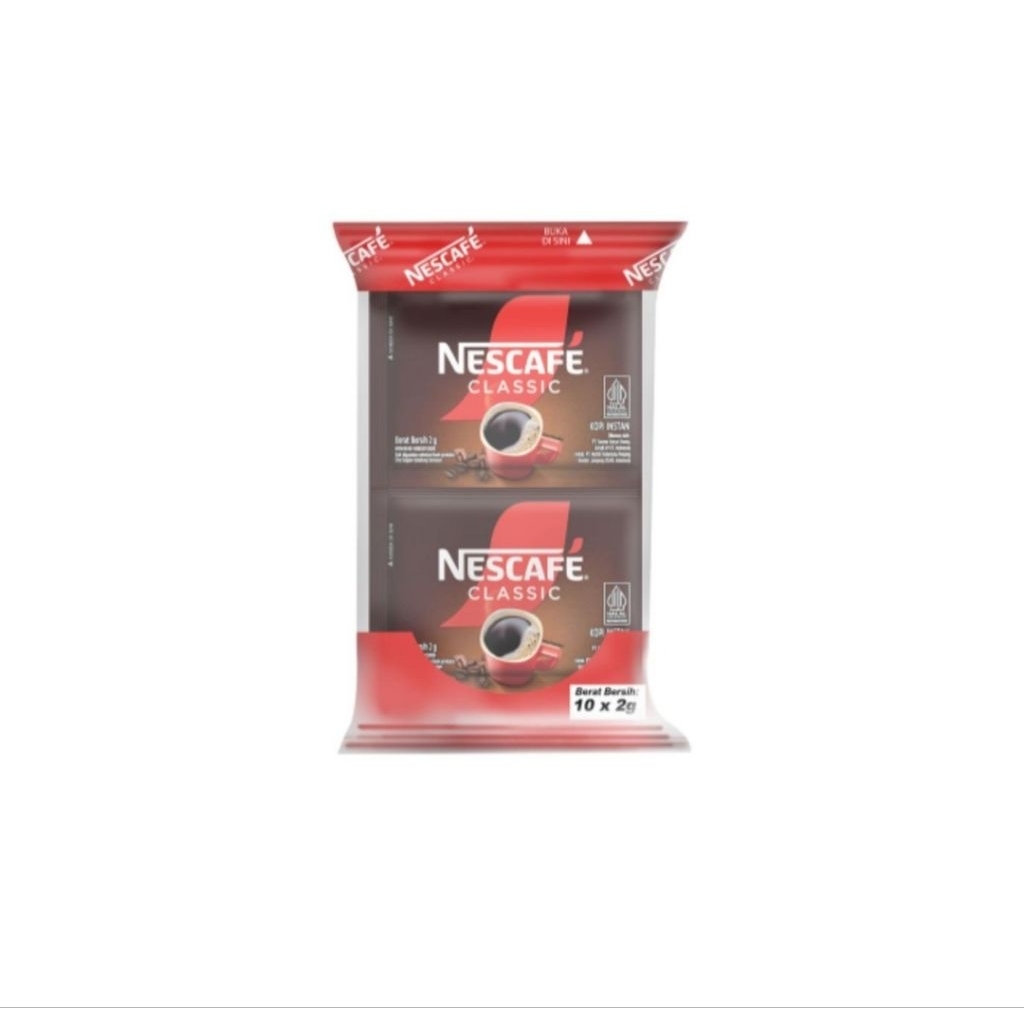 

Nescafe Classic Sachet 10 x 2gr