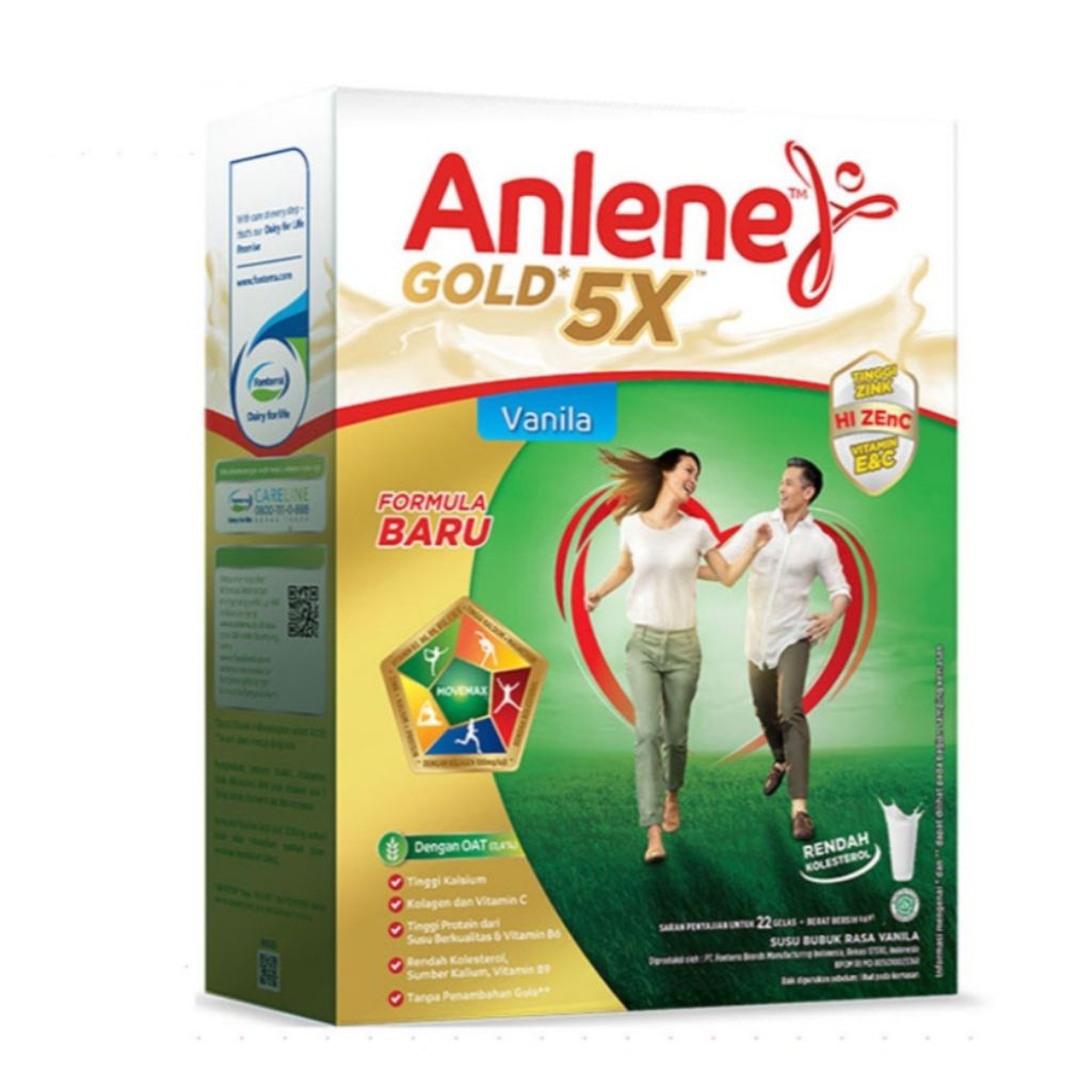 

Anlene Gold 5X Susu Bubuk Vanila 825 g