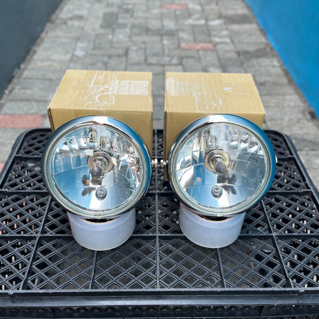 LAMPU JUTE TAIWAN REFLEKTOR JUTE ORIGINAL TAIWAN KACA BENING