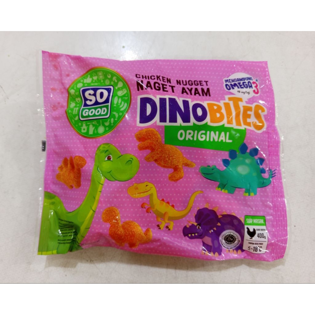 

SO GOOD nugget dinobite 400gram