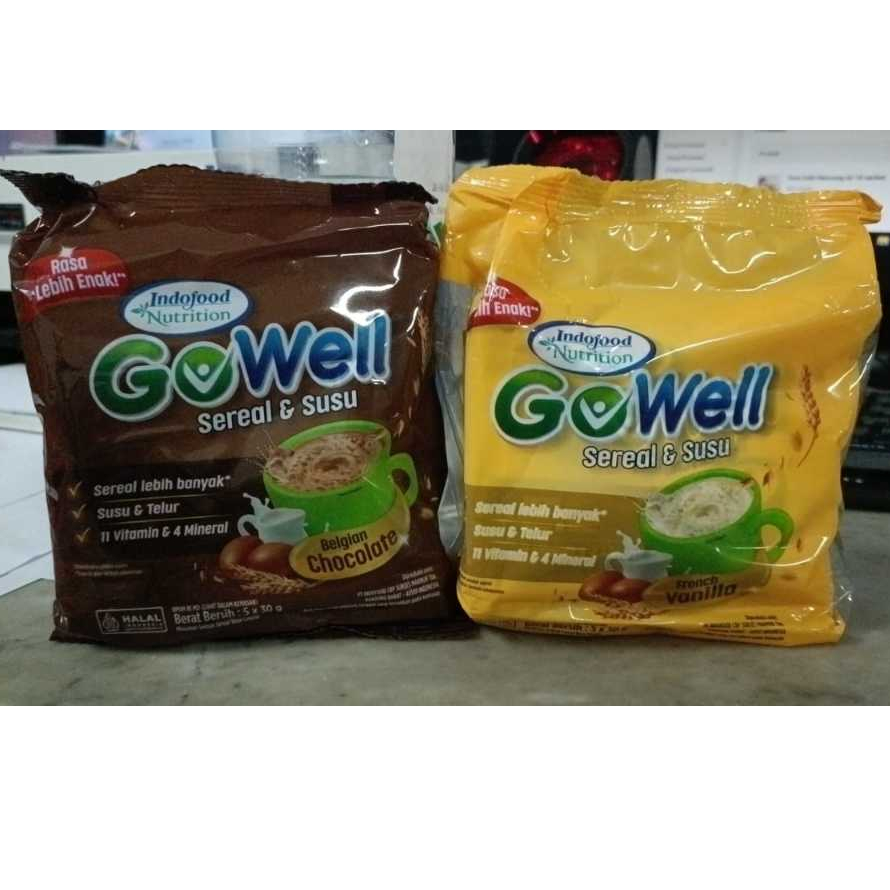 

Go Well Sereal & Susu 5 x 30gr