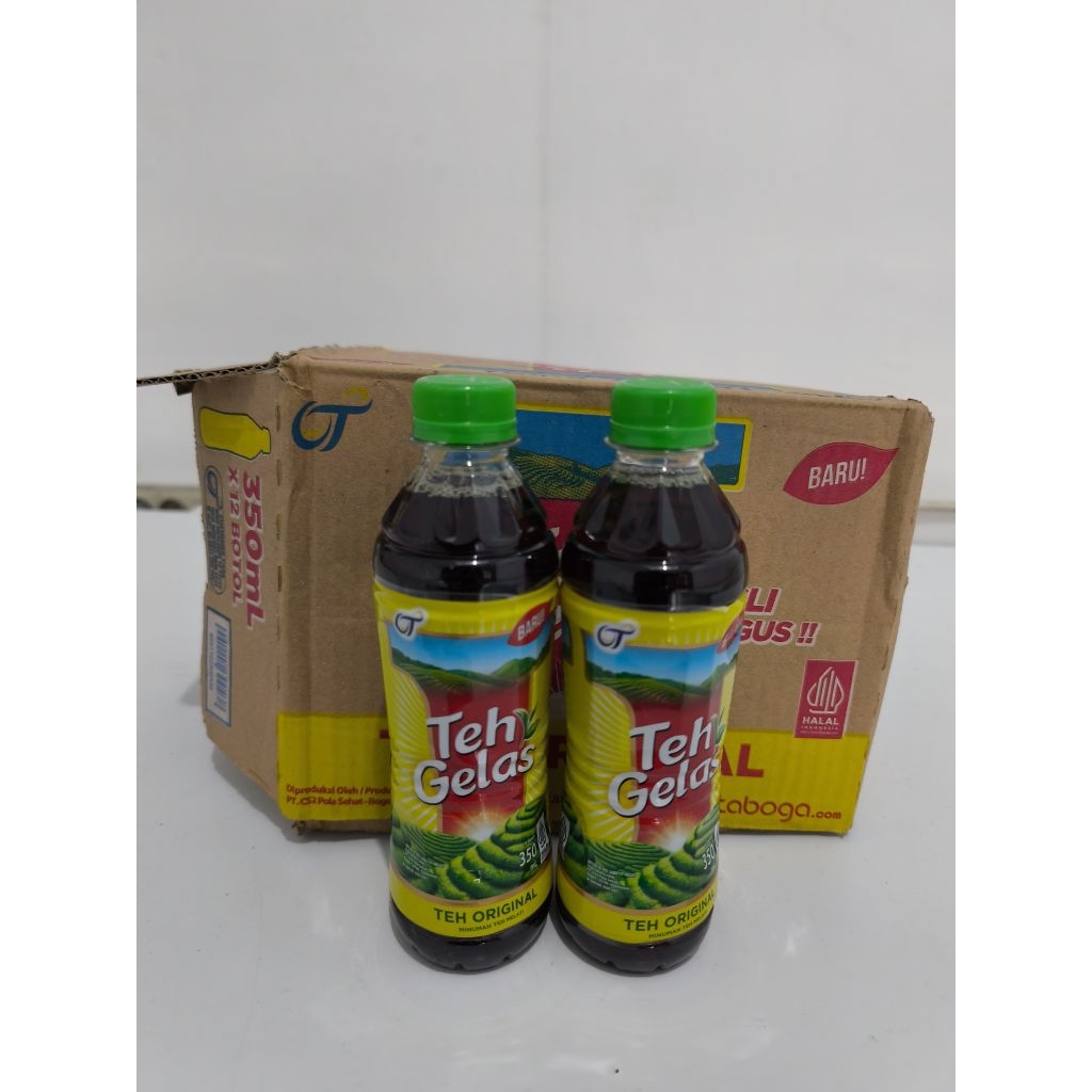 

Teh Gelas 350 ml kemasan botol