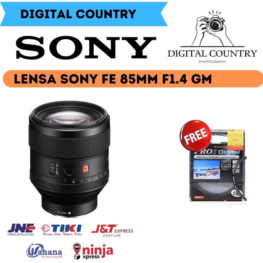 LENSA SONY FE 85MM F1.4 GM / SONY FE 85MM F1.4 GM