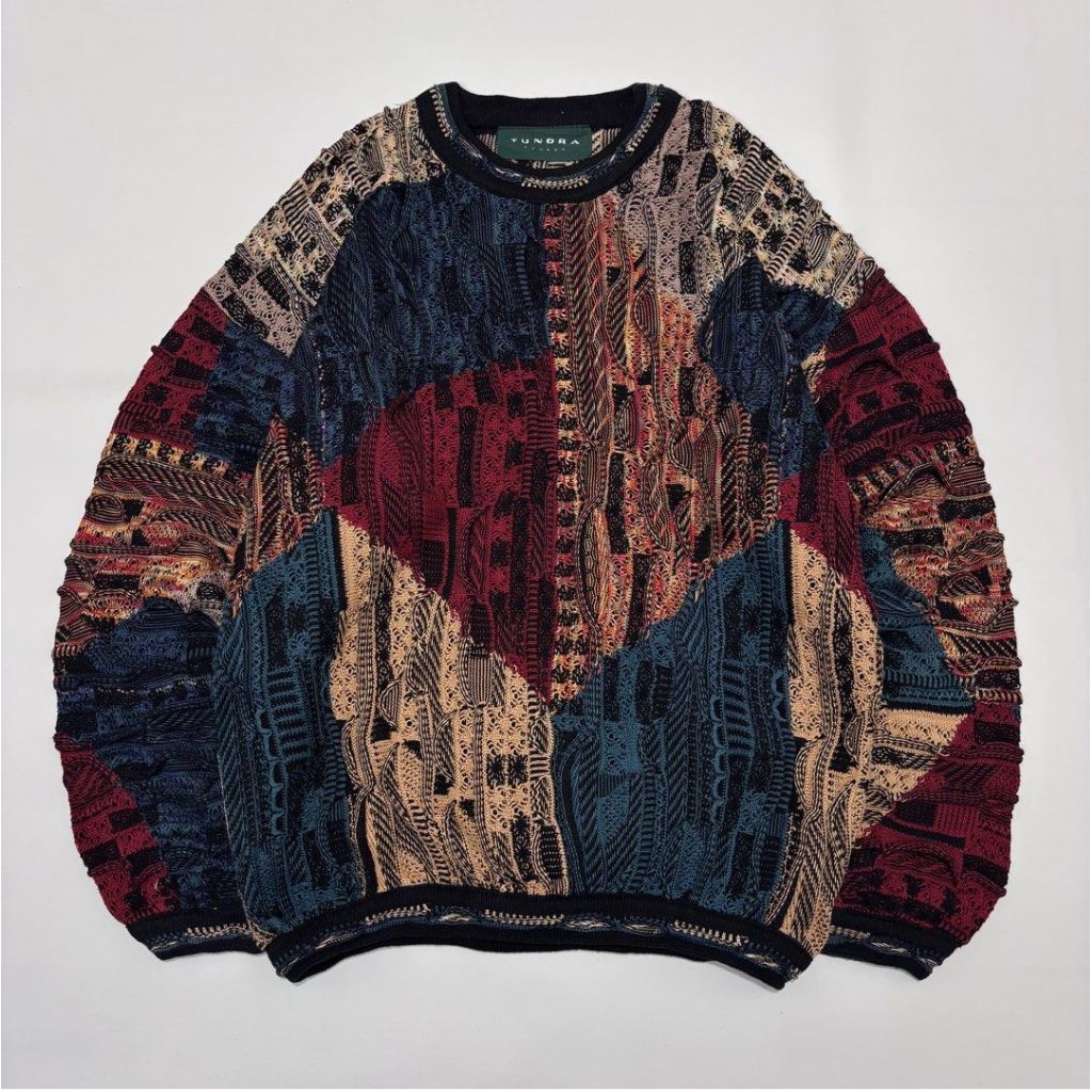 Tundra knitwear 3D coogi style L-XL
