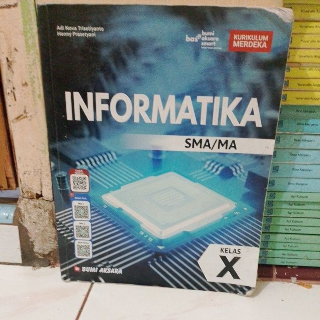 informatika 1 SMA kurikulum merdeka bumi aksara
