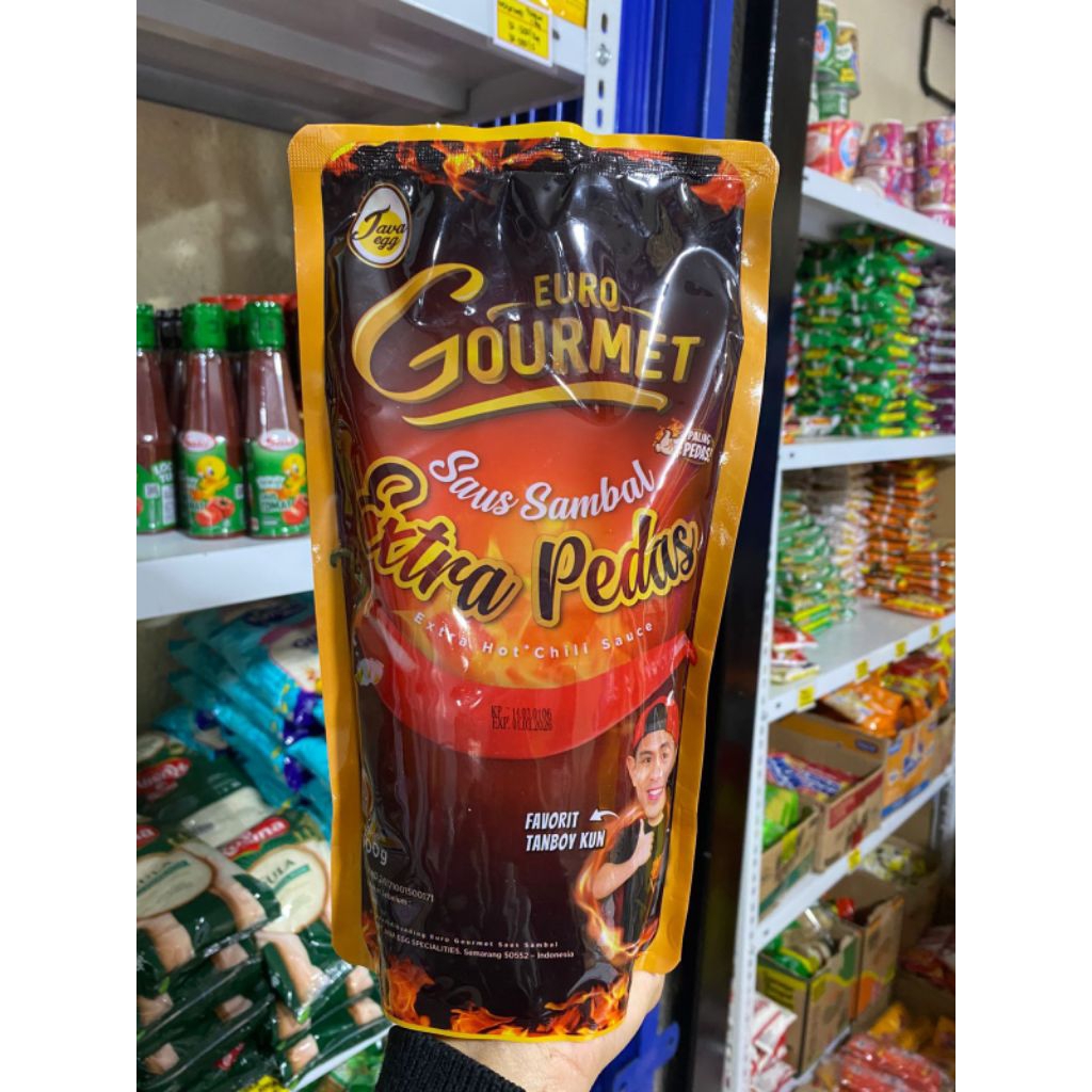 

Saus Sambal Gourmet Extra Pedas 1Kg
