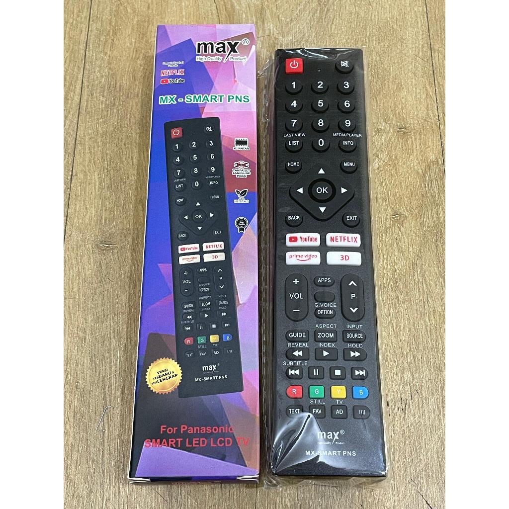 REMOTE TV LCD LED PANASONIC SMART MAX BISA Netflix Youtube