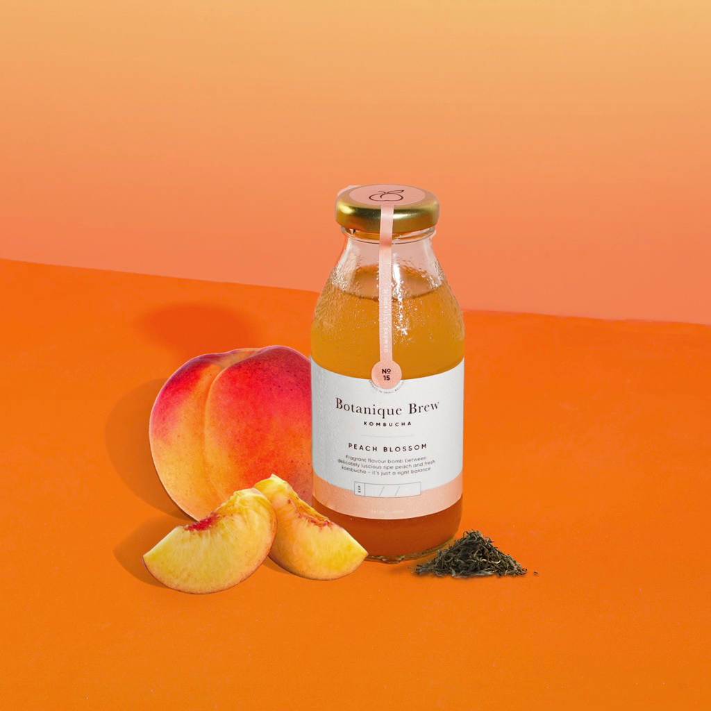 

PEACH BLOSSOM - Botanique Brew Kombucha (280ml)
