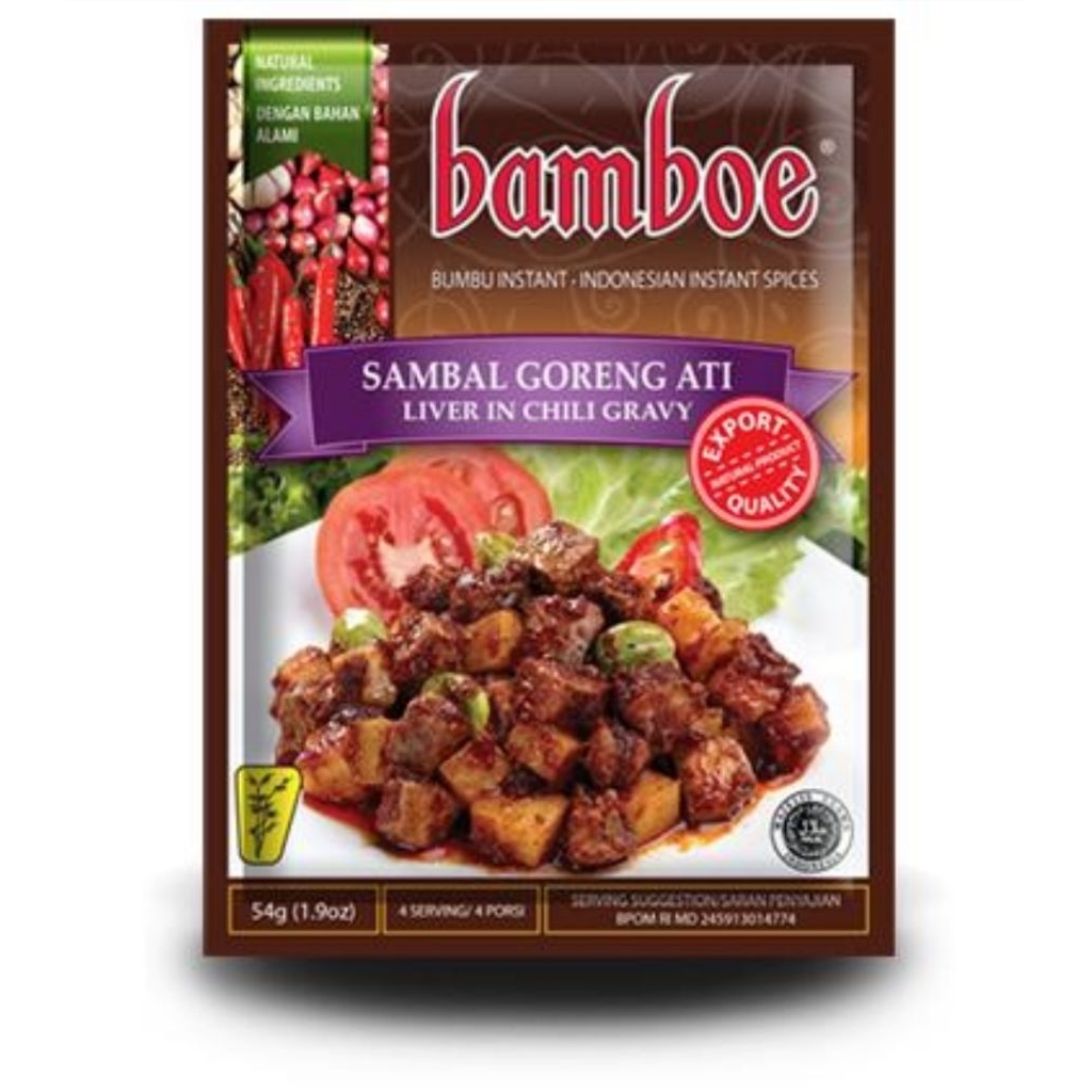 

Bamboe Bumbu Sambal Goreng Ati 54 gr