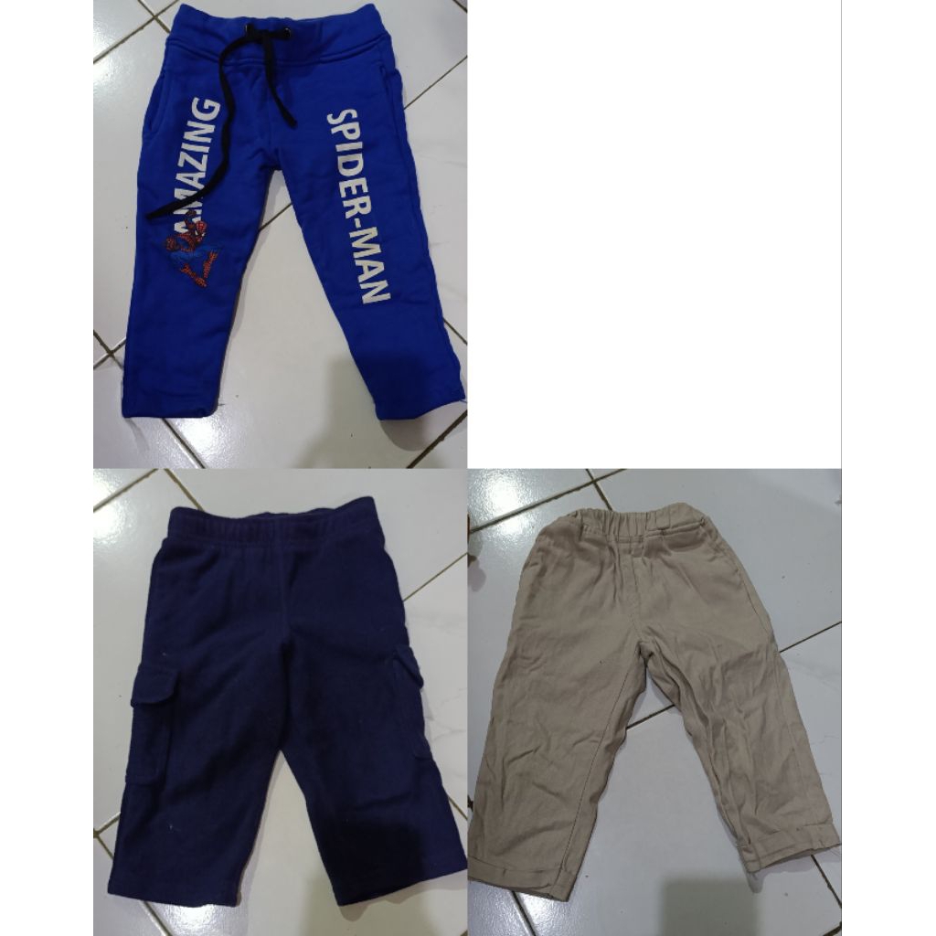 PRELOVED kaos dalam, celana, baju anak laki laki usia 1-2 tahun