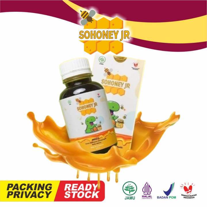 

Sohoney Jr - Madu Penambah Nafsu Makan & Vitamin Otak Anak