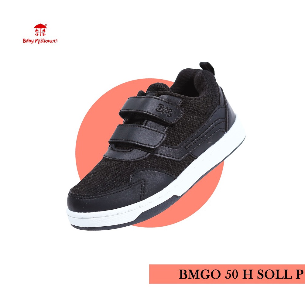 KODE H23S Baby Millioner BMGO 5 H SOLL P  sepatu anak kecil  sneaker anak  sepatu anak laki laki