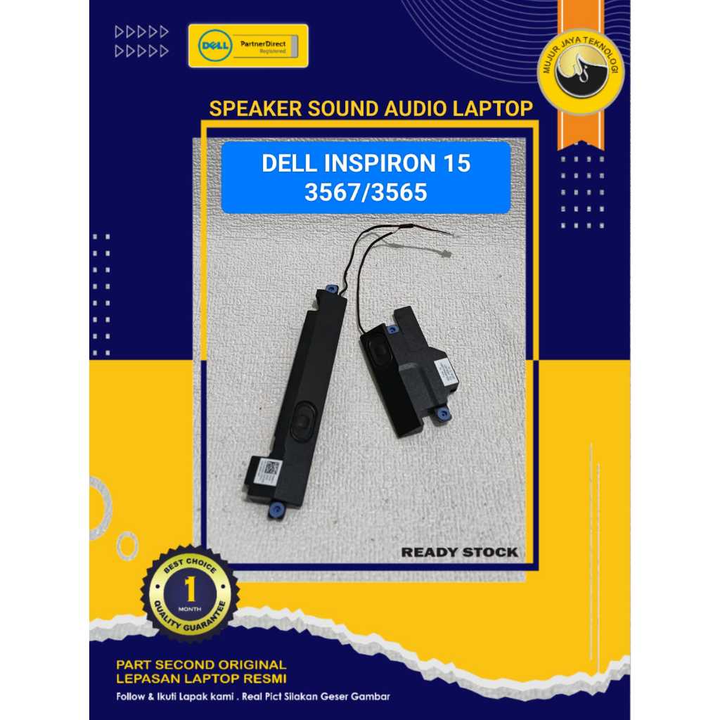 Speaker Sound Audio Laptop Dell Inspiron 15 3565 3567 3576 Vostro 3568 3578 HUI09 01K1WD Original