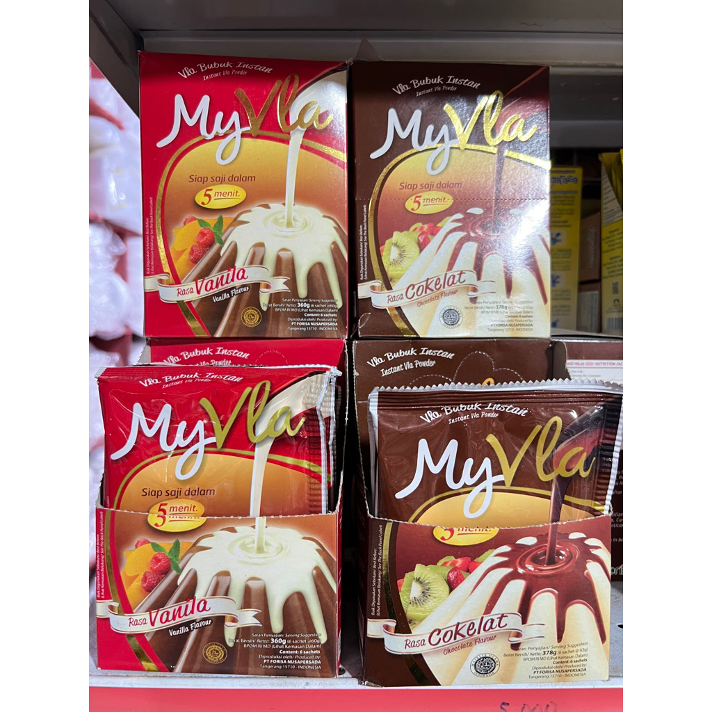 

VLA / my vla / vla pudding / topping puding