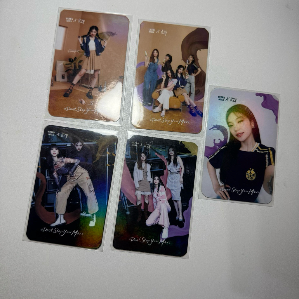 Itzy x Ultramilk Photocard
