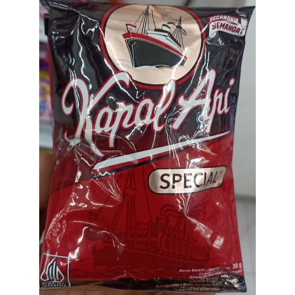 

Kopi Kapal Api Spesial Merah 30 gram 1 sachet