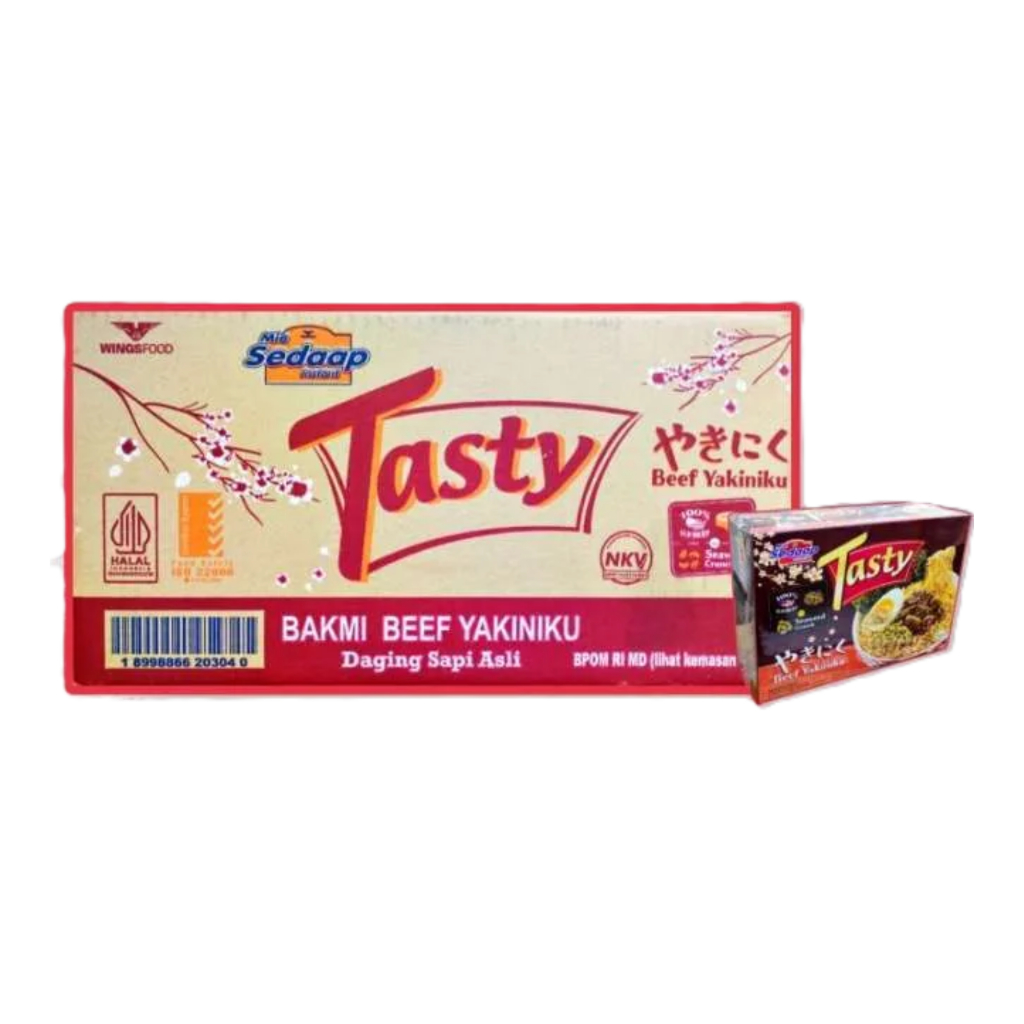 

Mie Instan Sedaap Tasty Yakiniku 115g – Premium Japanese Style Noodles