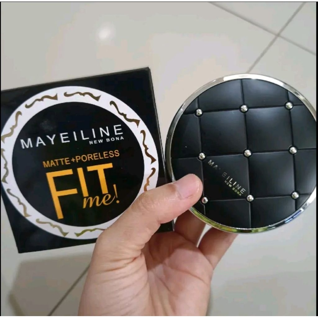 SALE... BEDAK MAYBELLINE MATTE+PORELESS POWDER 2IN 1 FIT ME