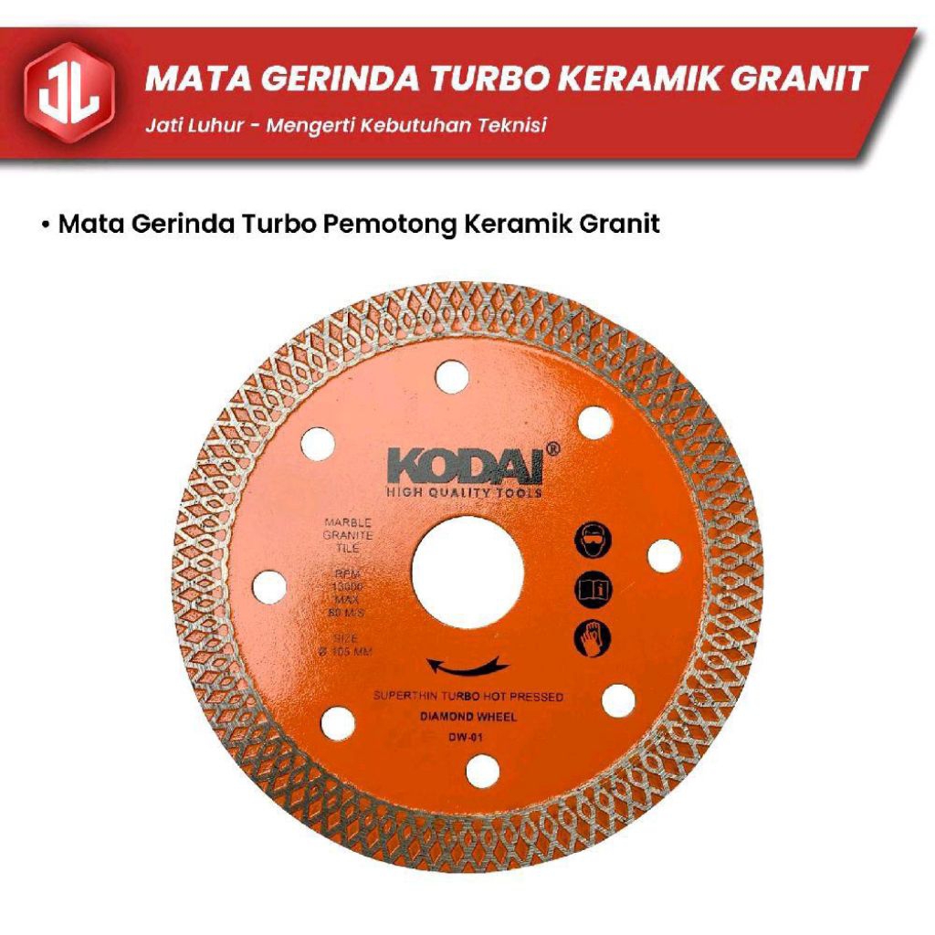 Mata Gerinda Turbo Keramik Granit