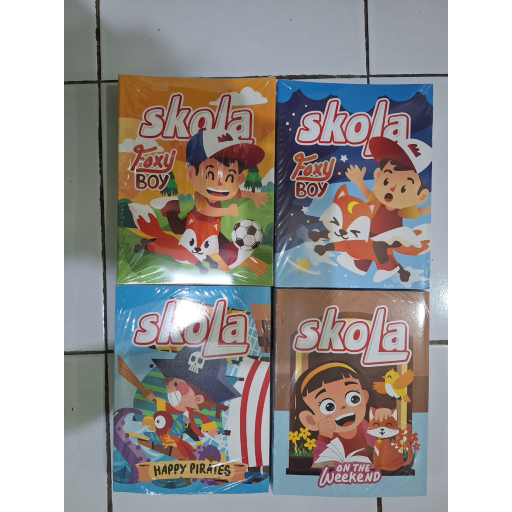 

Buku Tulis SKOLA 1 pack (isi10) 38 lembar buku tulis murah