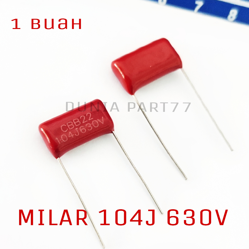 Milar 104J 630V Kapasitor Mylar 104