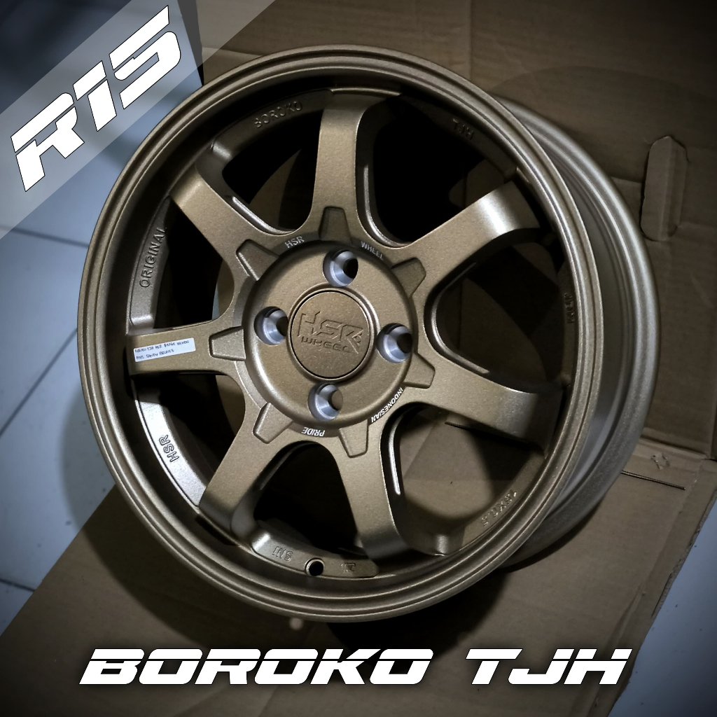 Velg Racing R15 Ignis Freed Carry dll - HSR BOROKO TJH ring 16 4x100 - HSR WHEEL OFFICIAL STORE