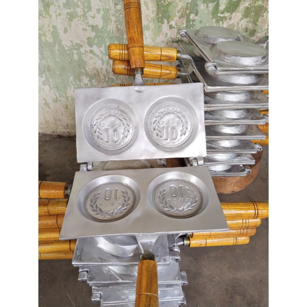 Cetakan Koin 10 yen jepang waffle pancake