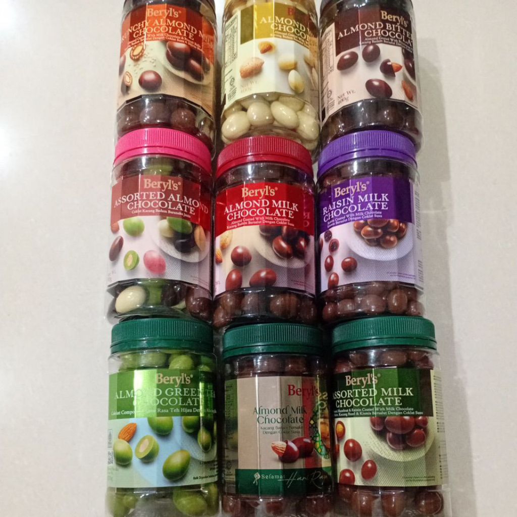 

Aneka Cokelat Beryl's Kemasan Botol 370 - 400 gr