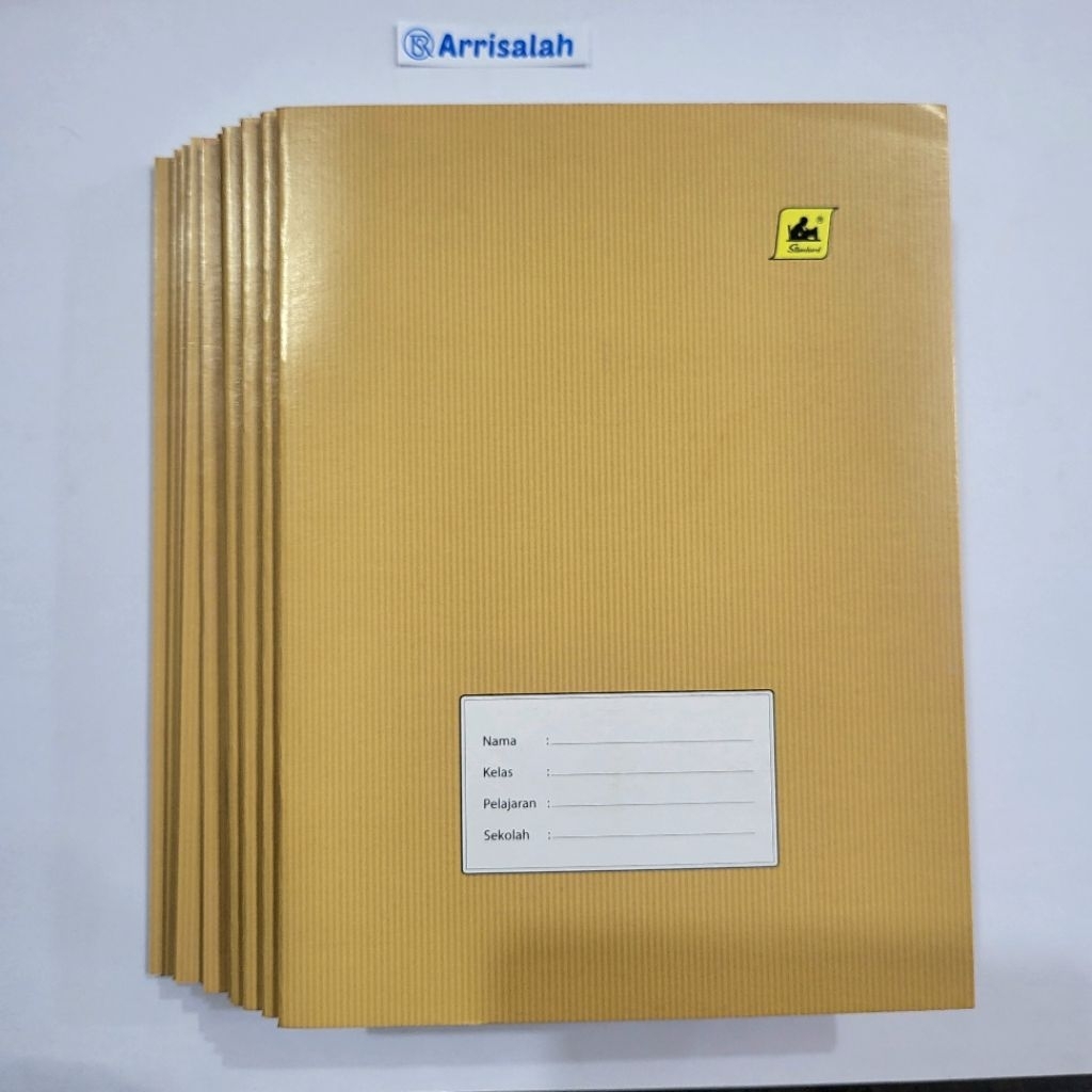 

Buku Tulis Kraft Standard Quarto 40 Lembar (1 Pak Isi 10 Buku)